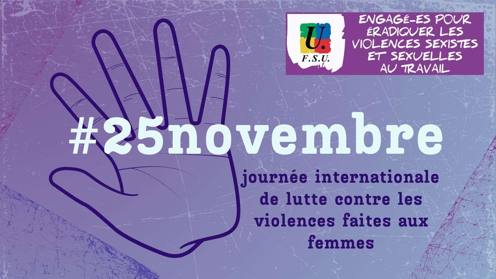 Image FSU #25 novembre